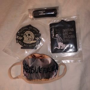 {ALF} Face Mask, Air Fresheners, and Dice Pack